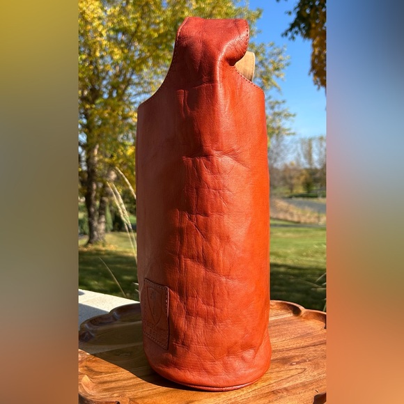 Vintage Berliner Bag Emelia Brown Leather Hobo Shoulder Bag EUC - Picture 12 of 17